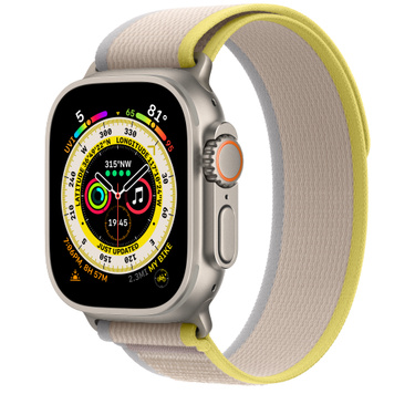 ساعت هوشمند اپل مدل الترا با بند تریل لوپ سایز 49 میلیمتر 