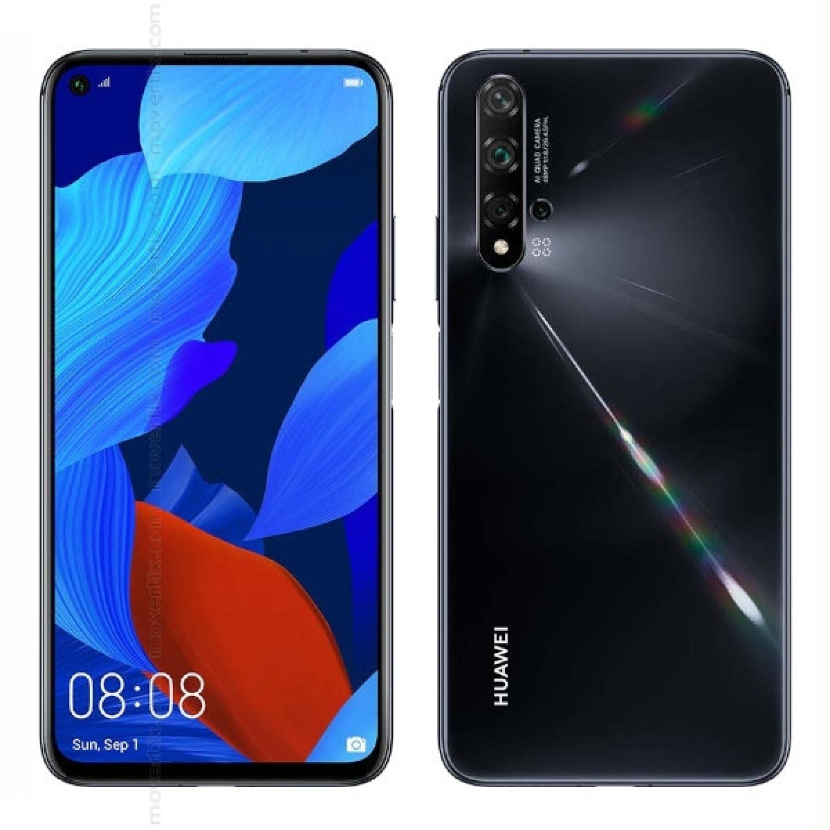 سام موبایل | گوشی موبایل هوآوی مدل Huawei Nova 5T دو سیم کارت ظرفیت 128  گیگابایت