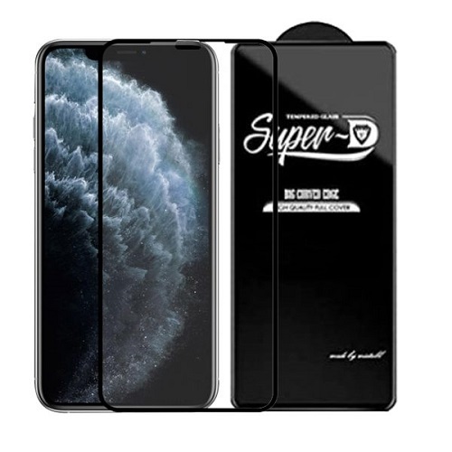 محافظ صفحه نمایش سوپردی مدل Super D Glass مناسب برای گوشی موبایل اپل Iphone 11 /XR