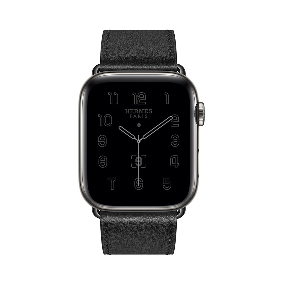 ساعت هوشمند اپل هرمس سری 6 استیل سلولار با بند نوآر سینگل تور ۴۴ م