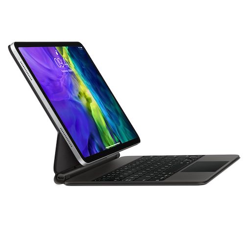 کیبورد تبلت اپل مدل Magic مناسب برای تبلت اپل iPad Pro 11 inch / iPad Air 10.9 inch